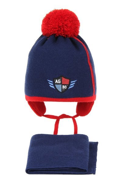 Winter set for boy: hat and scarf Alkin