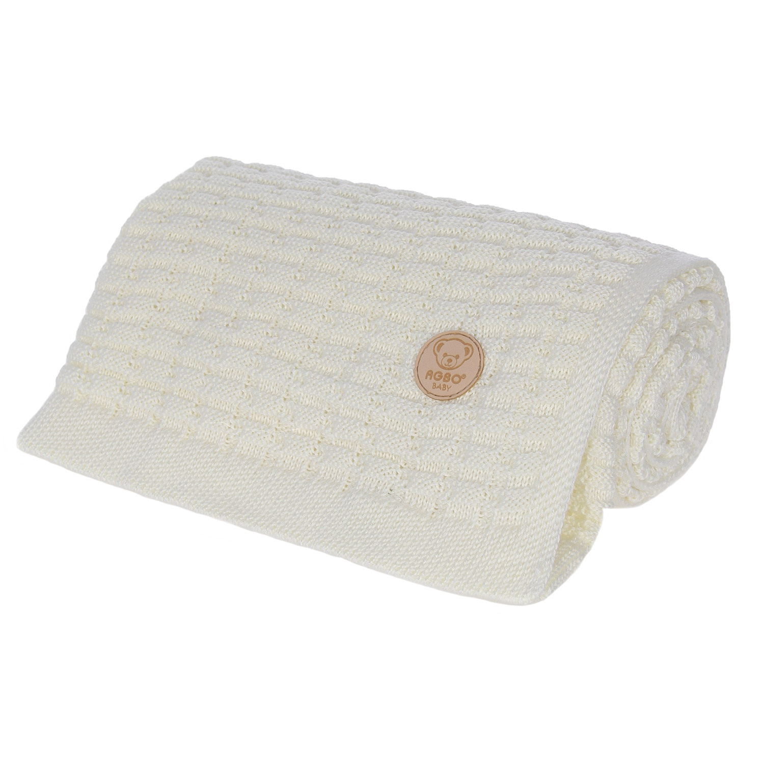 Bamboo blanket for children Teddy 80x100 Ecru Baby blankets \ Bamboo