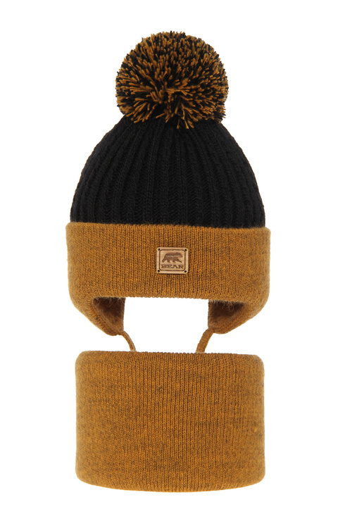 Boy's hat with tube Bas