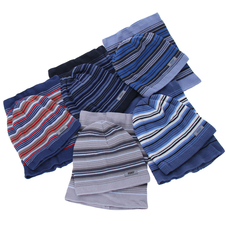 Boy's set: hat and tube Azar ( 5 pcs)