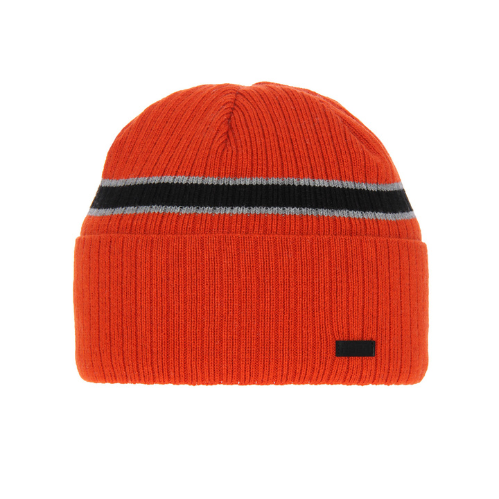 Boy's winter hat orange Murad