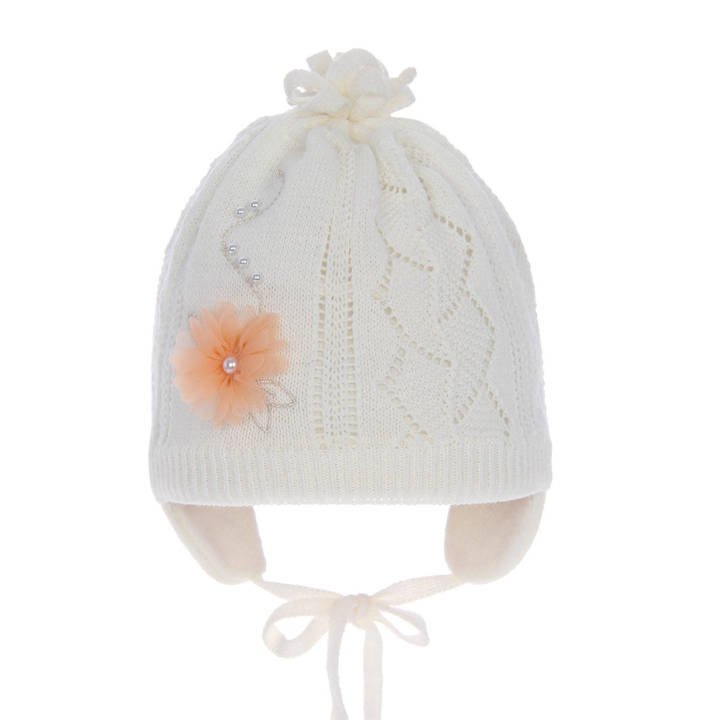 Girl's spring/ autumn hat ecru Siwa