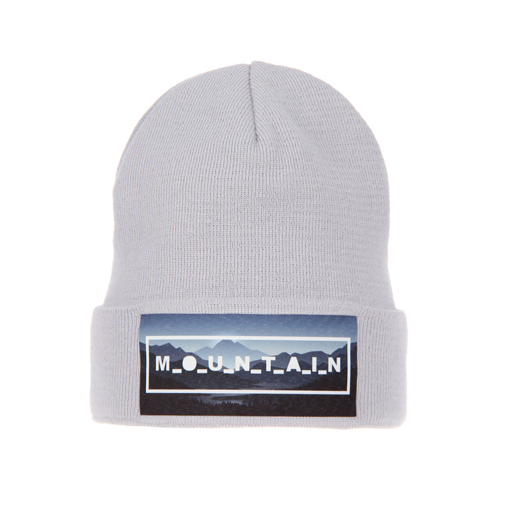 Girl's winter hat grey Oksana