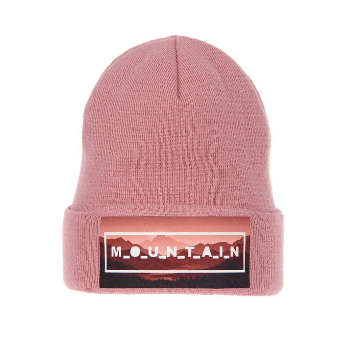Girl's winter hat pink Oksana
