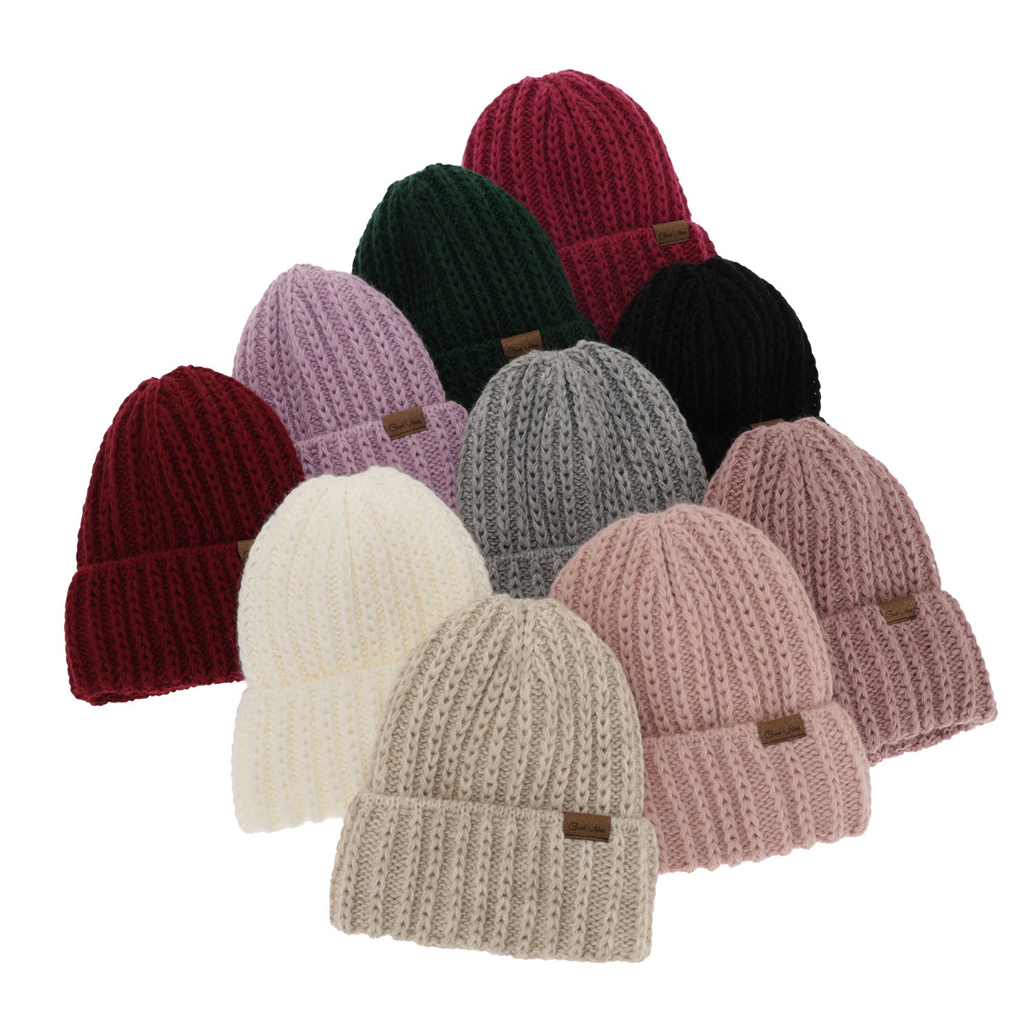 Czapka zimowa damska, czarna, podszyta polarem Ceres