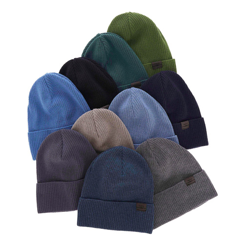 Czapka dla chłopca jesienna, wiosenna, z bawełną, szara Rodan