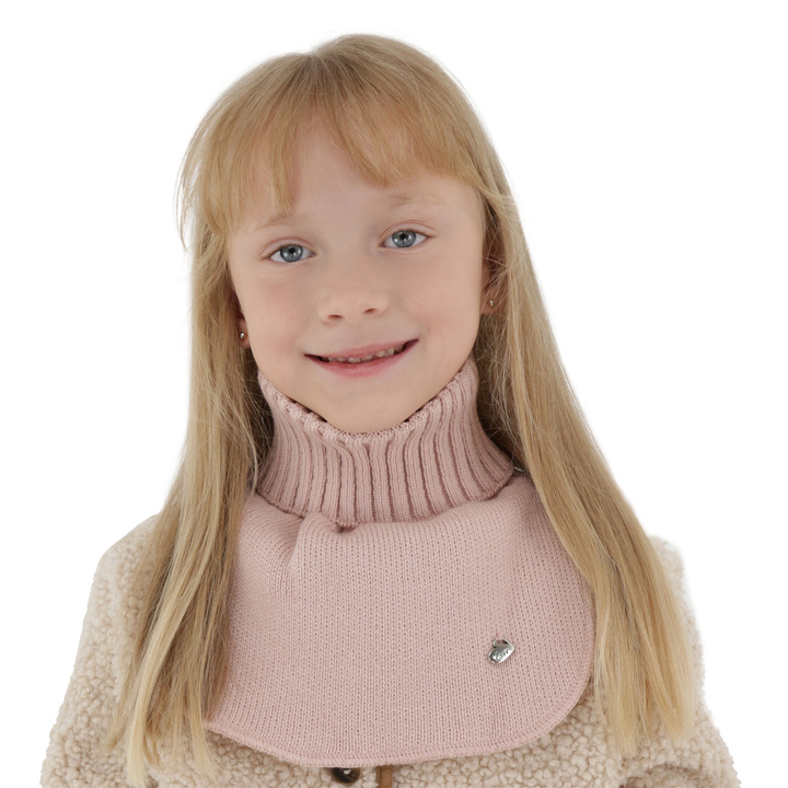 Golf dla dziewczynki zimowy, beżowy Pixi