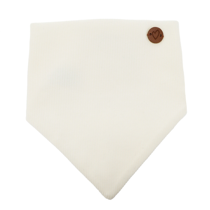 Chusta jesienna, wiosenna dla dziewczynki, kremowa, bawełniana Lucy