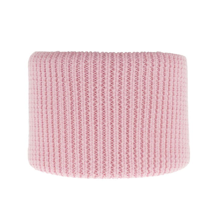Komin zimowy dziecięcy, różowy, 100% wełniany merino Vanilla