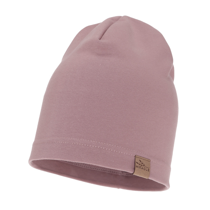 Beret jesienna, wiosenna damska, wrzosowy, bawełniany, Brema