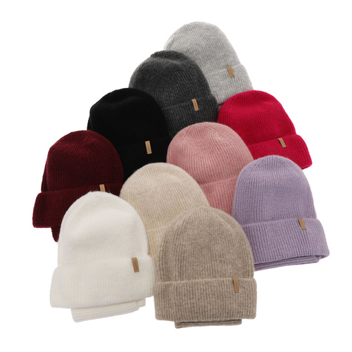 Czapka i komin dla dziewczynki zimowy komplet, beżowy Edila