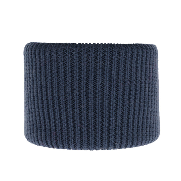 Komin zimowy dziecięcy, granatowy, 100% wełniany merino Vanilla