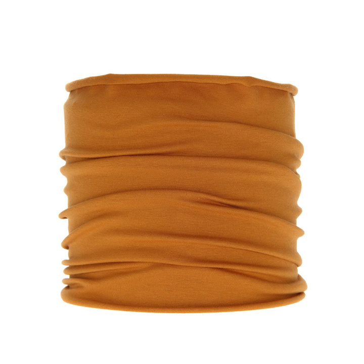 Komin jesienny, wiosenny dla dziewczynki, miodowy, bawełniany Braun