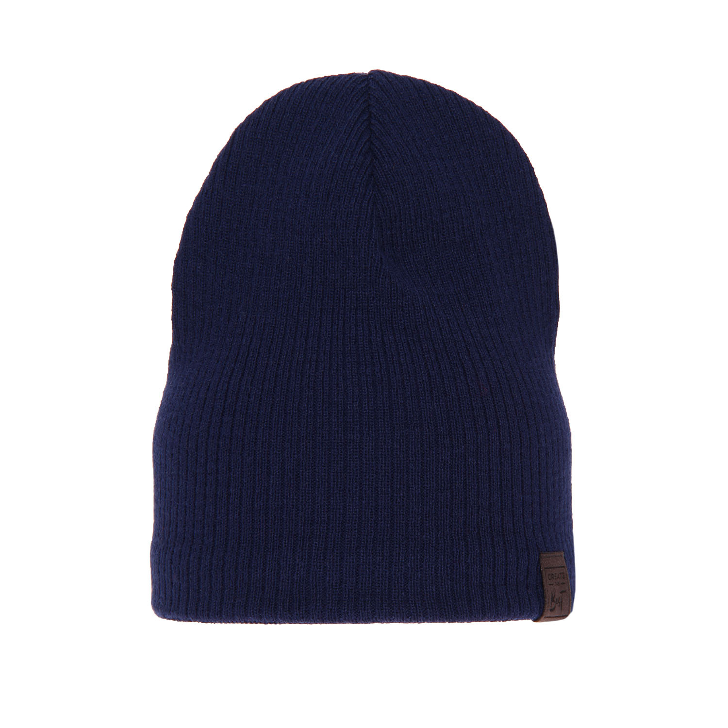 Czapka jesienna, wiosenna dla chłopca, granatowa Gregor
