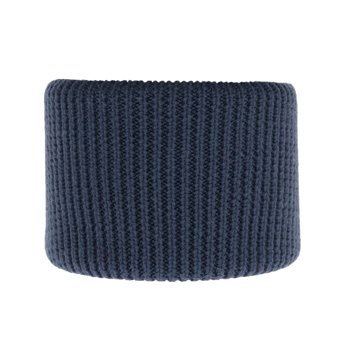 Komin zimowy dziecięcy, granatowy, 100% wełniany merino Vanilla