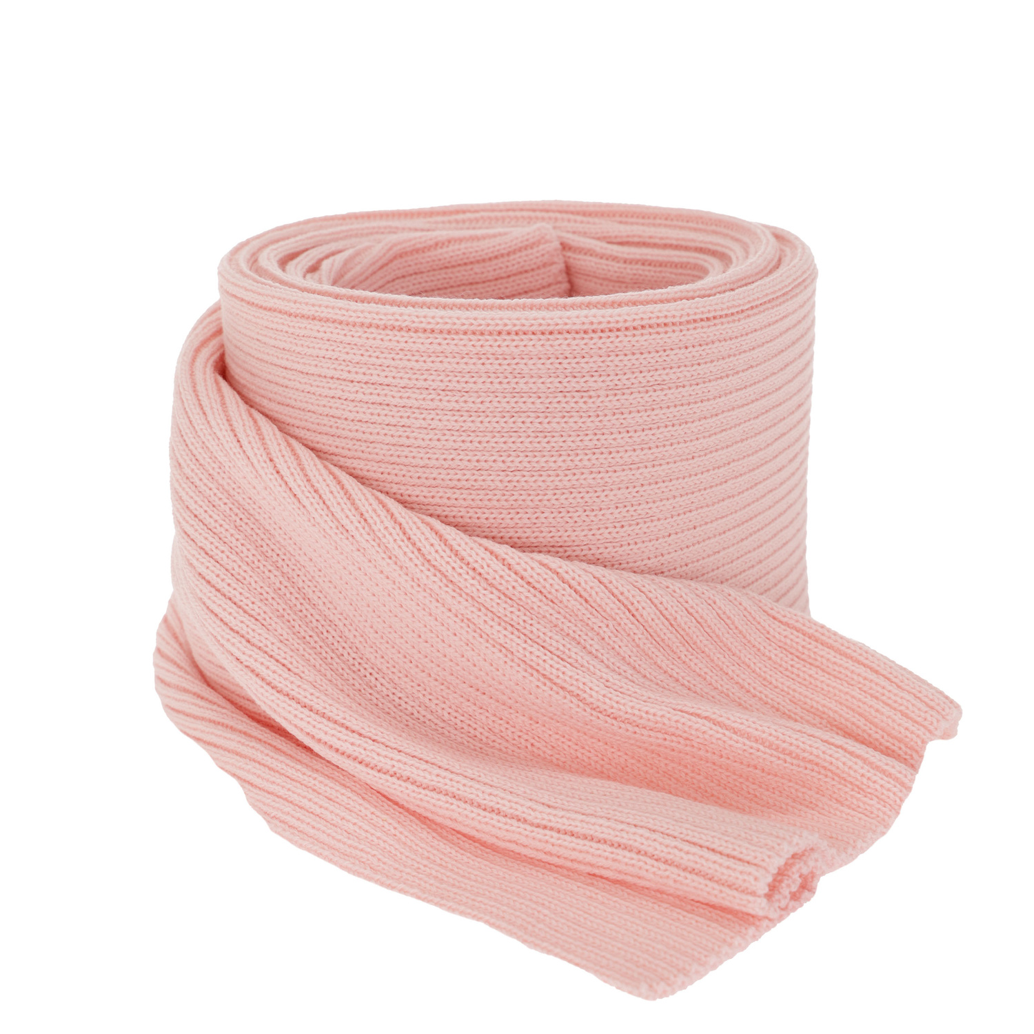 Szalik zimowy damski, różowy, 100% wełniana merino, Jessica