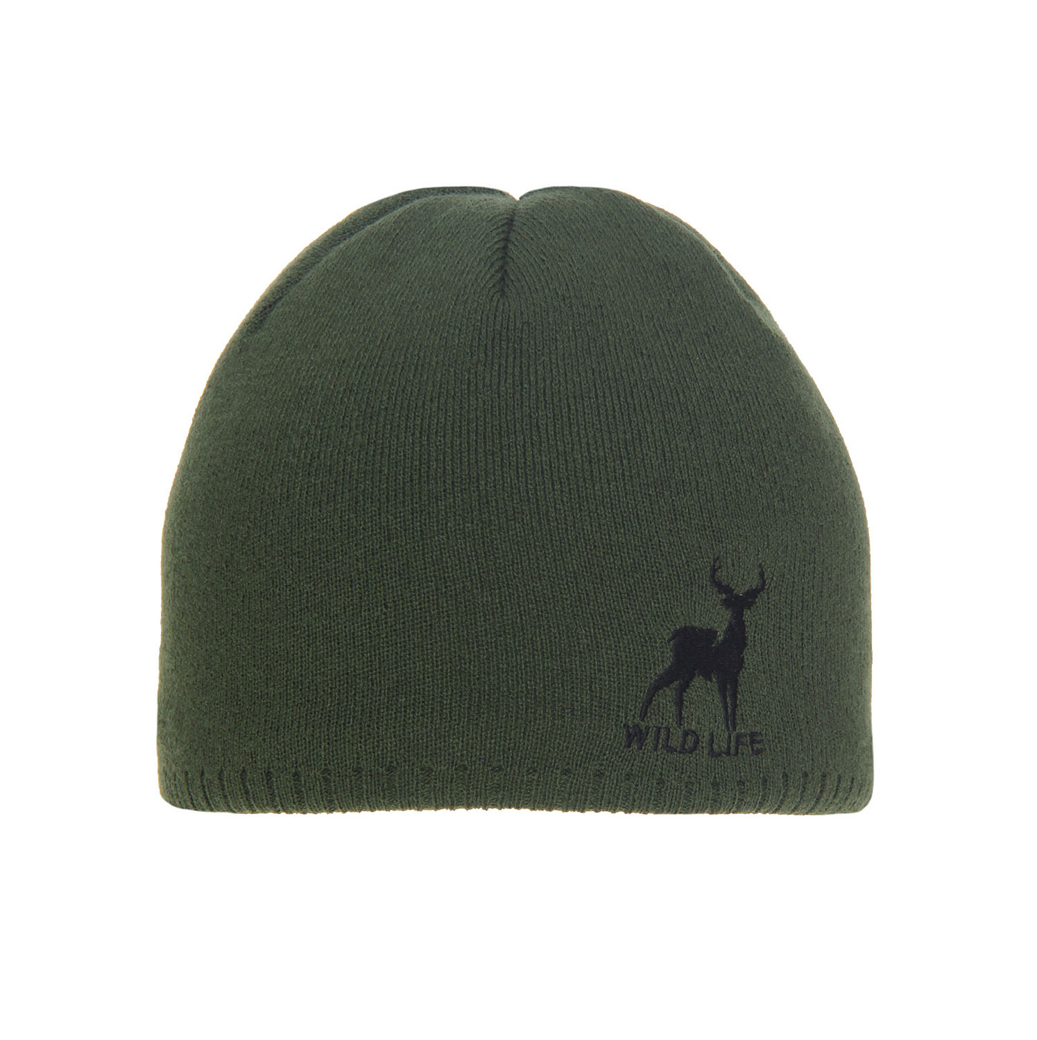 Czapka myśliwska męska zimowa, zielona, Wild Life
