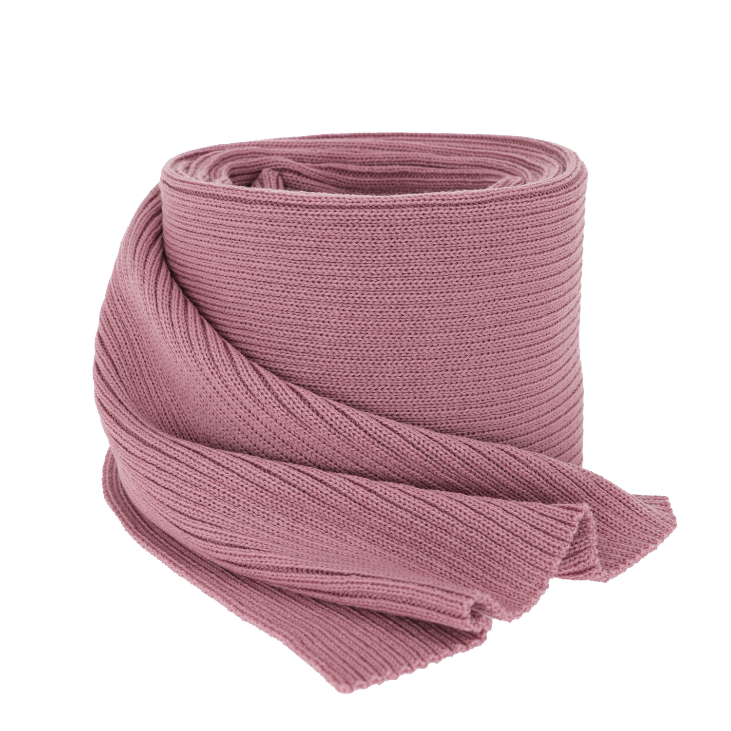 Szalik zimowy damski, różowy, 100% wełniana merino, Jessica