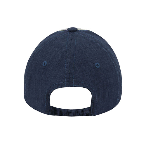 Czapka z daszkiem dla chłopca, szara, bawełniana Dog