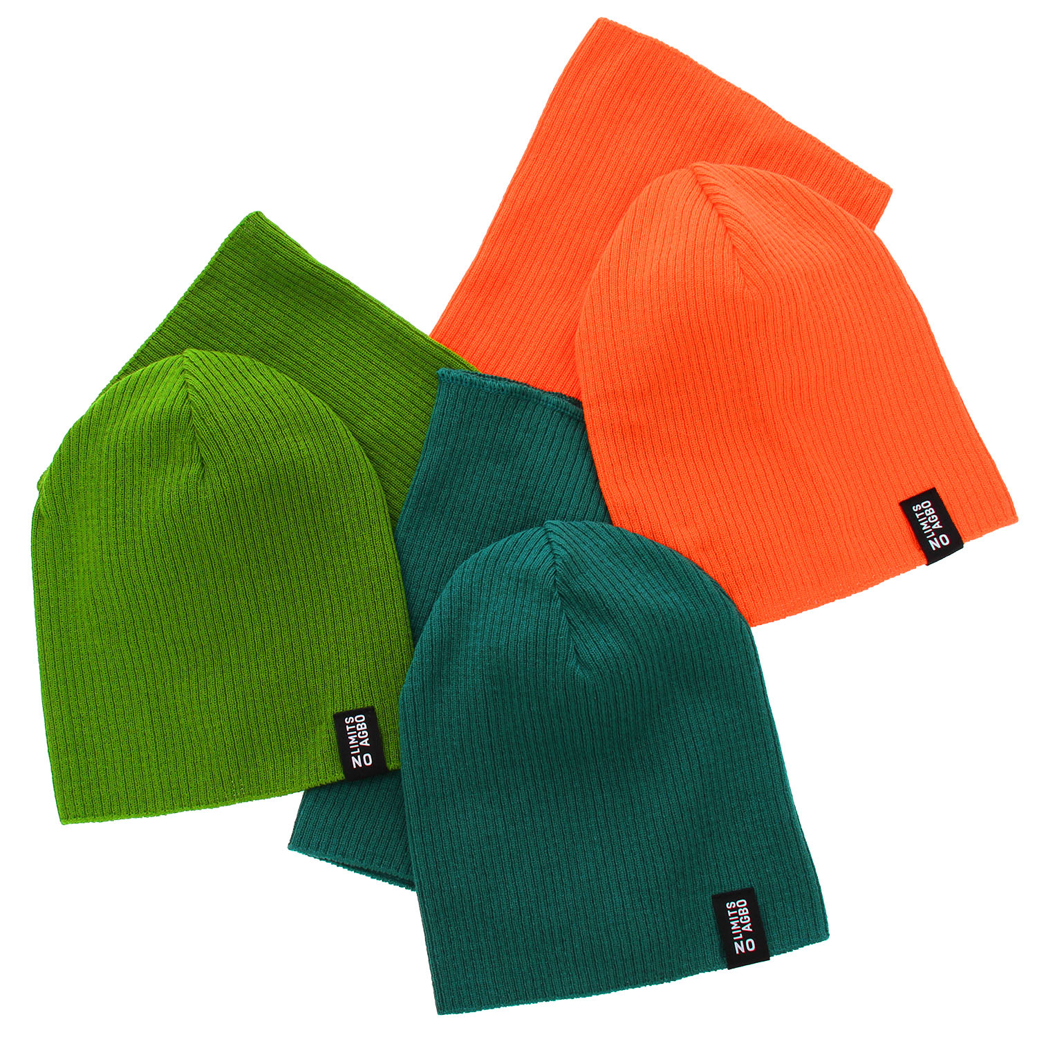 Czapka i komin dla chłopca jesienny, wiosenny komplet, camel, z bawełną, Tunis