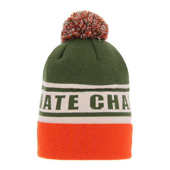Czapka dla chłopca zimowa, khaki, Ultimate