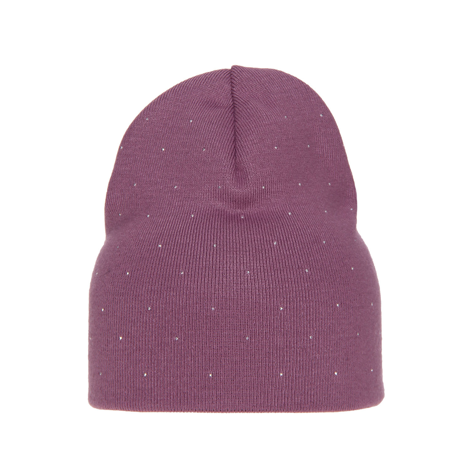 Czapka jesienna, wiosenna damska, fioletowa Grecja