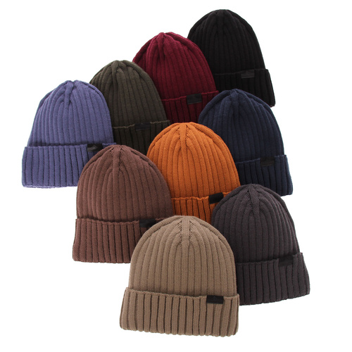 Czapka zimowa męska, oliwkowa Vincent