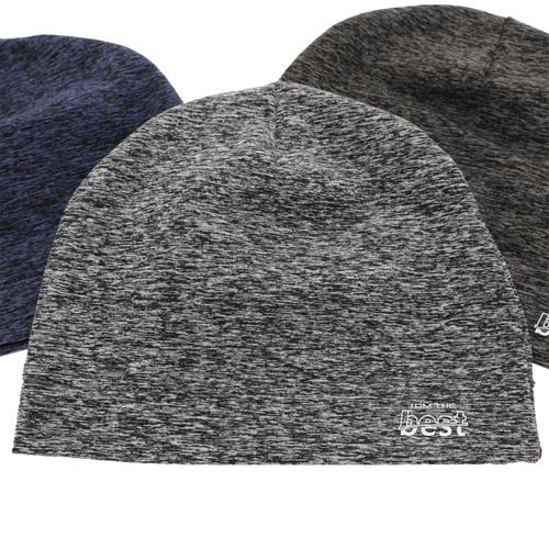 Czapka sportowa jesienna, wiosenna dla chłopca, ciemnoszara, termoaktywna Winner