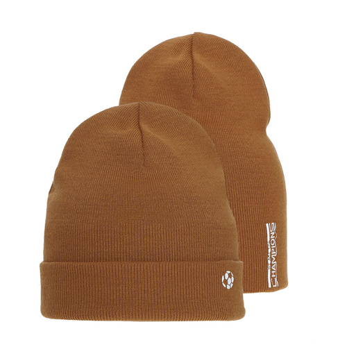 Czapka zimowa dla chłopca, camel, Clint