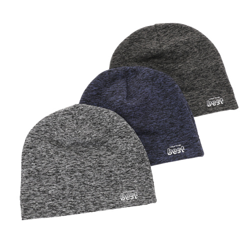 Czapka sportowa jesienna, wiosenna dla chłopca, szara, termoaktywna Winner