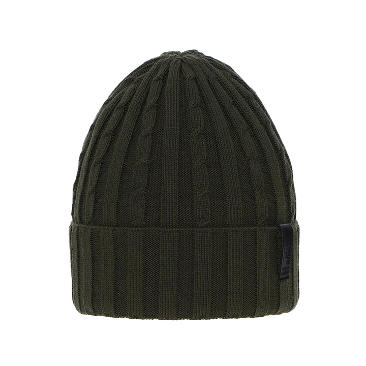 Czapka zimowa dla chłopca, khaki, Lucas