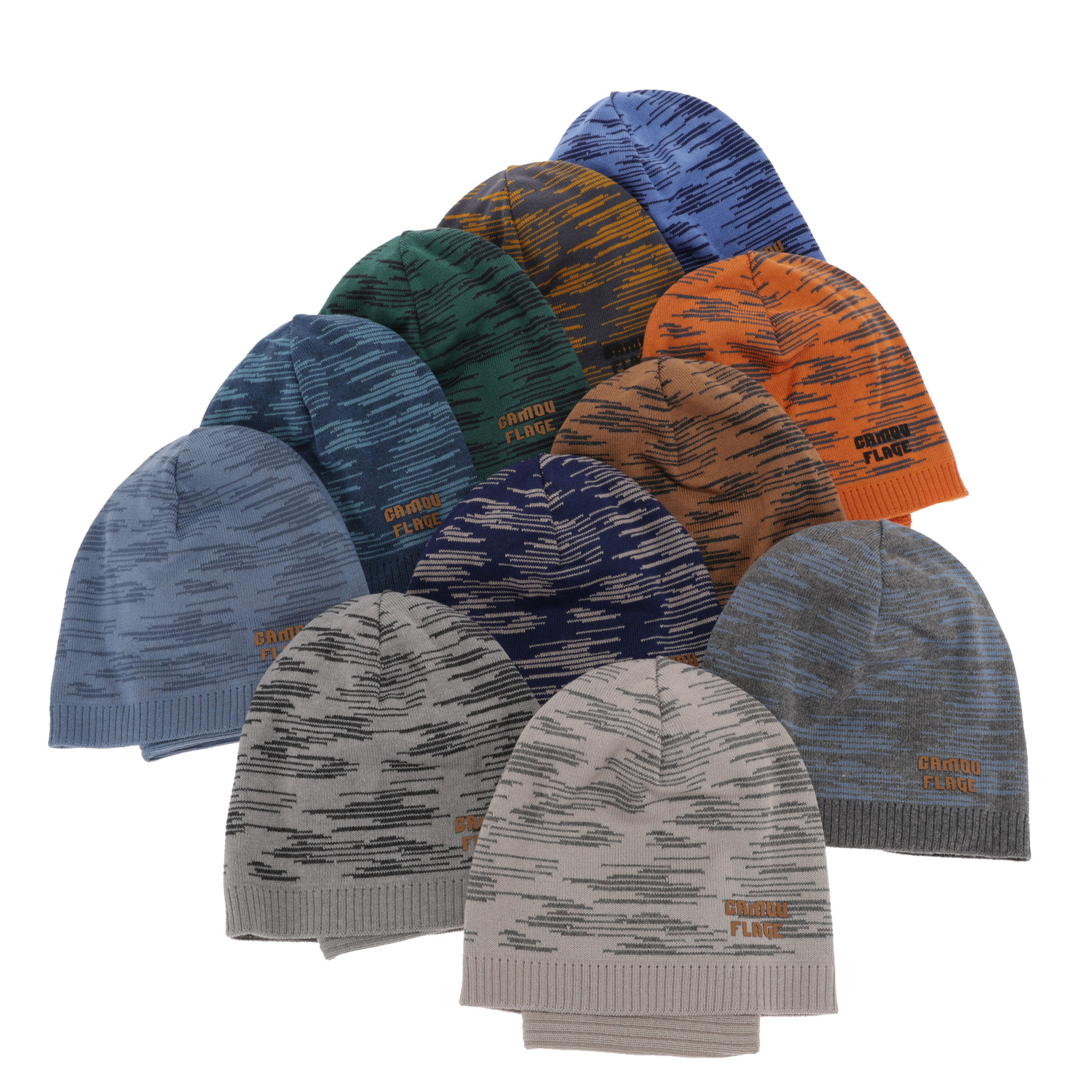 Czapka i komin dla chłopca jesienny, wiosenny komplet, z bawełną, niebieski Carter