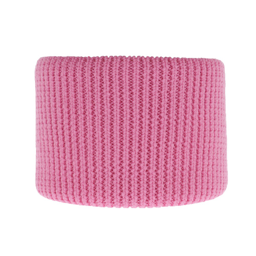 Komin zimowy dziecięcy, różowy, 100% wełniany merino Vanilla
