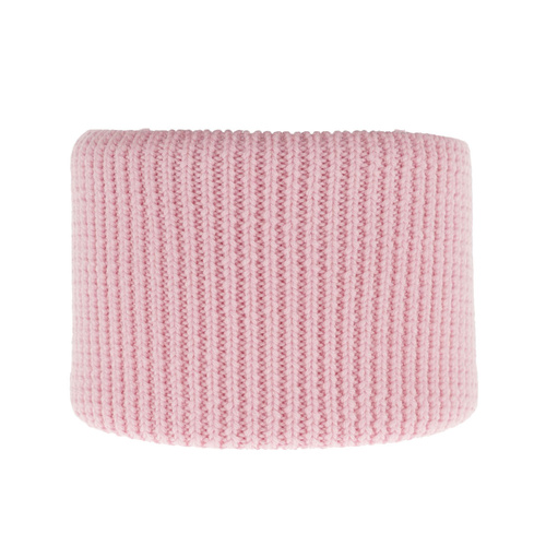 Komin zimowy dziecięcy, różowy, 100% wełniany merino Vanilla