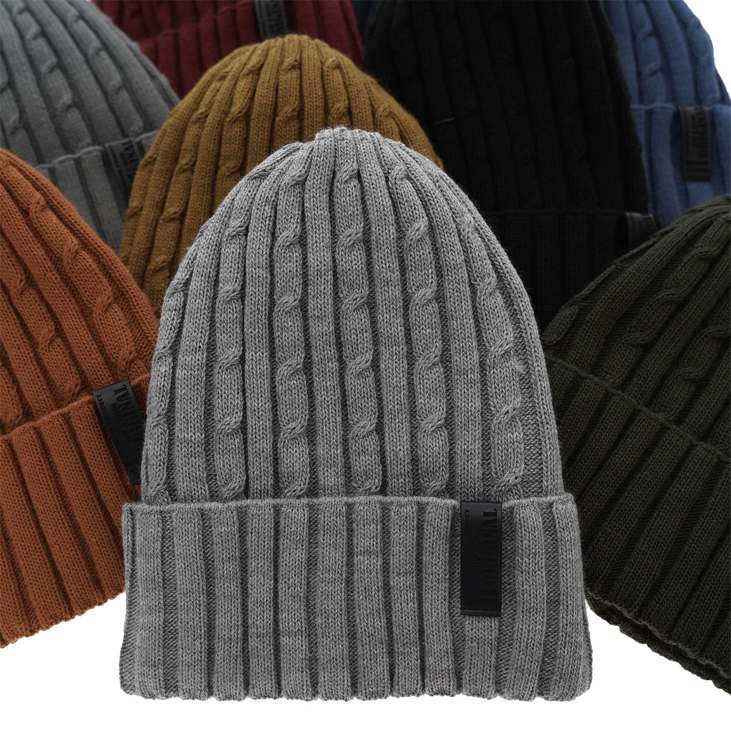 Czapka zimowa dla chłopca, brązowa, Lucas