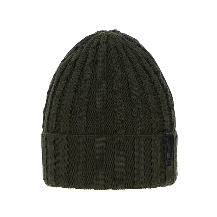 Czapka zimowa dla chłopca, khaki, Lucas
