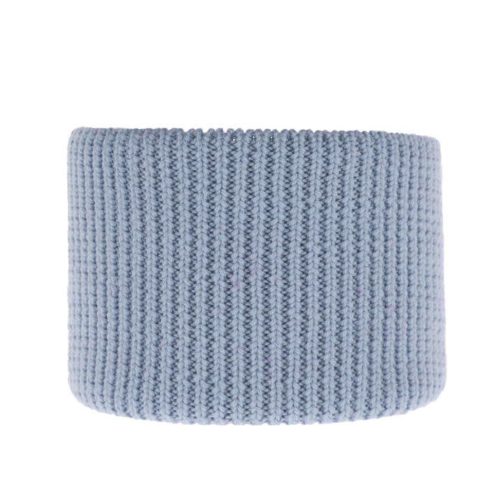 Komin zimowy dziecięcy, błękitny, 100% wełniany merino Vanilla