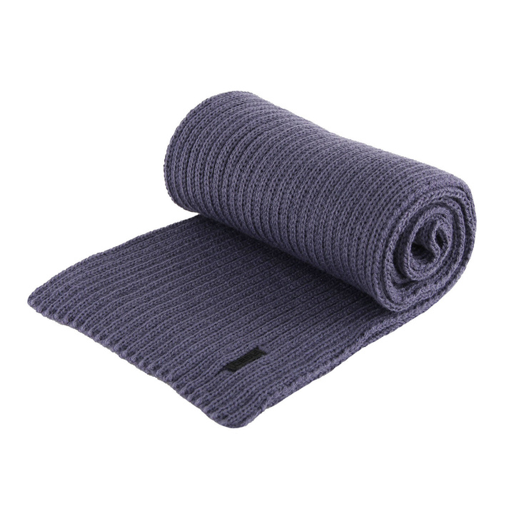 Szalik zimowy męski, szary, Magnat