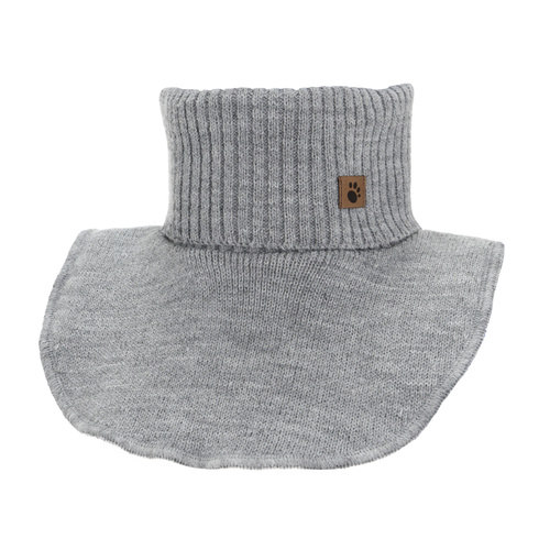 Golf z podszyciem dla chłopca, zimowy, szary Lamor