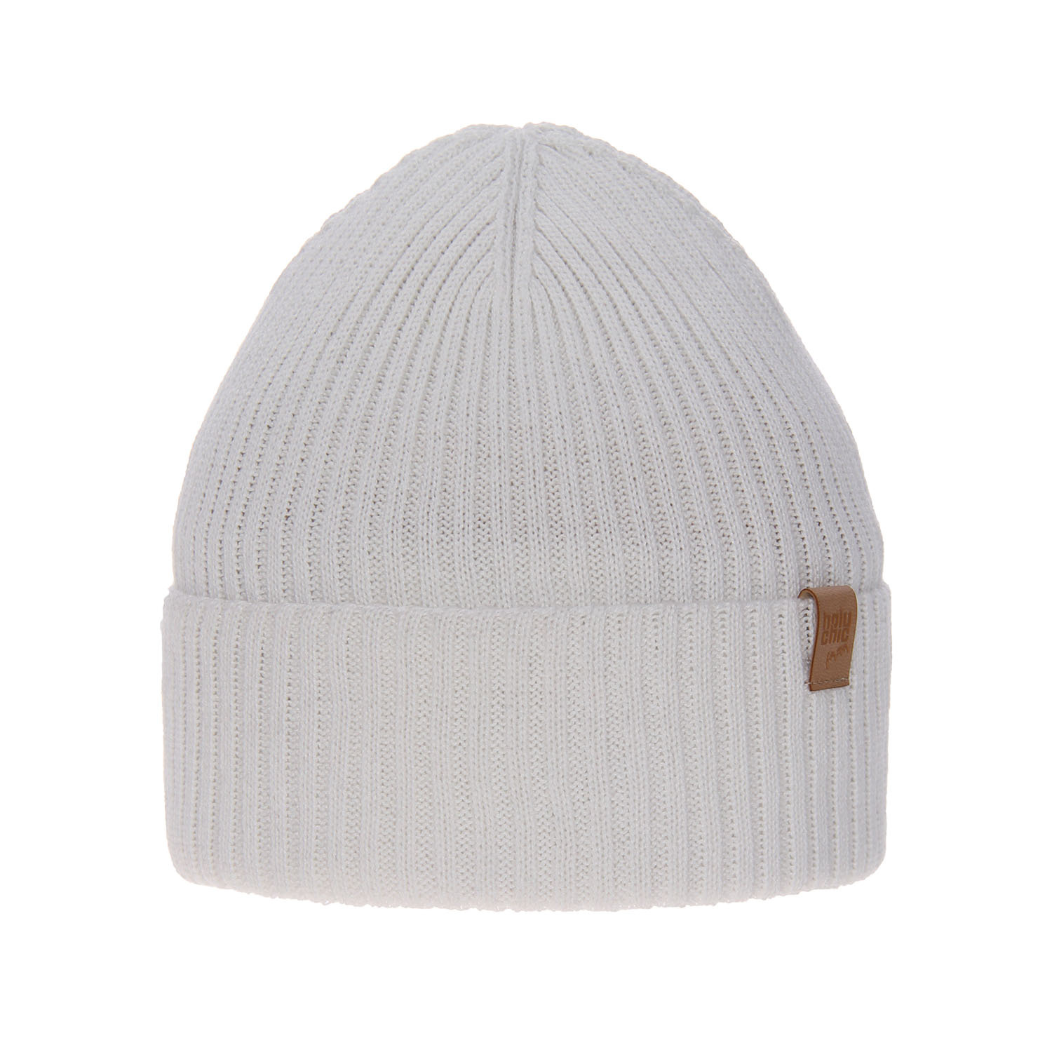 Czapka jesienna, wiosenna dla dziewczynki, z bawełną, kremowa Isumi