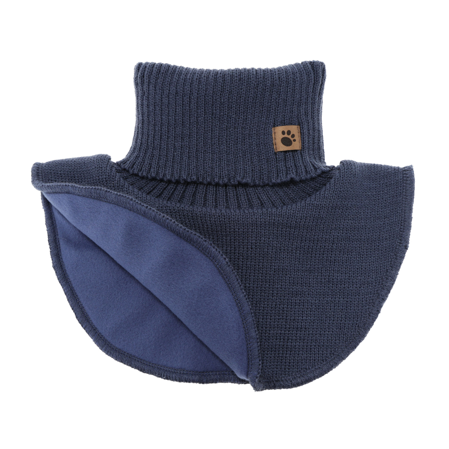 Golf z podszyciem dla chłopca, zimowy, czarny Lamor