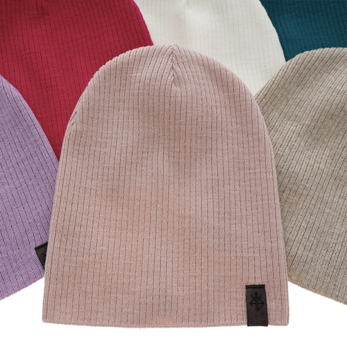 Czapka jesienna, wiosenna damska, beżowa Merci