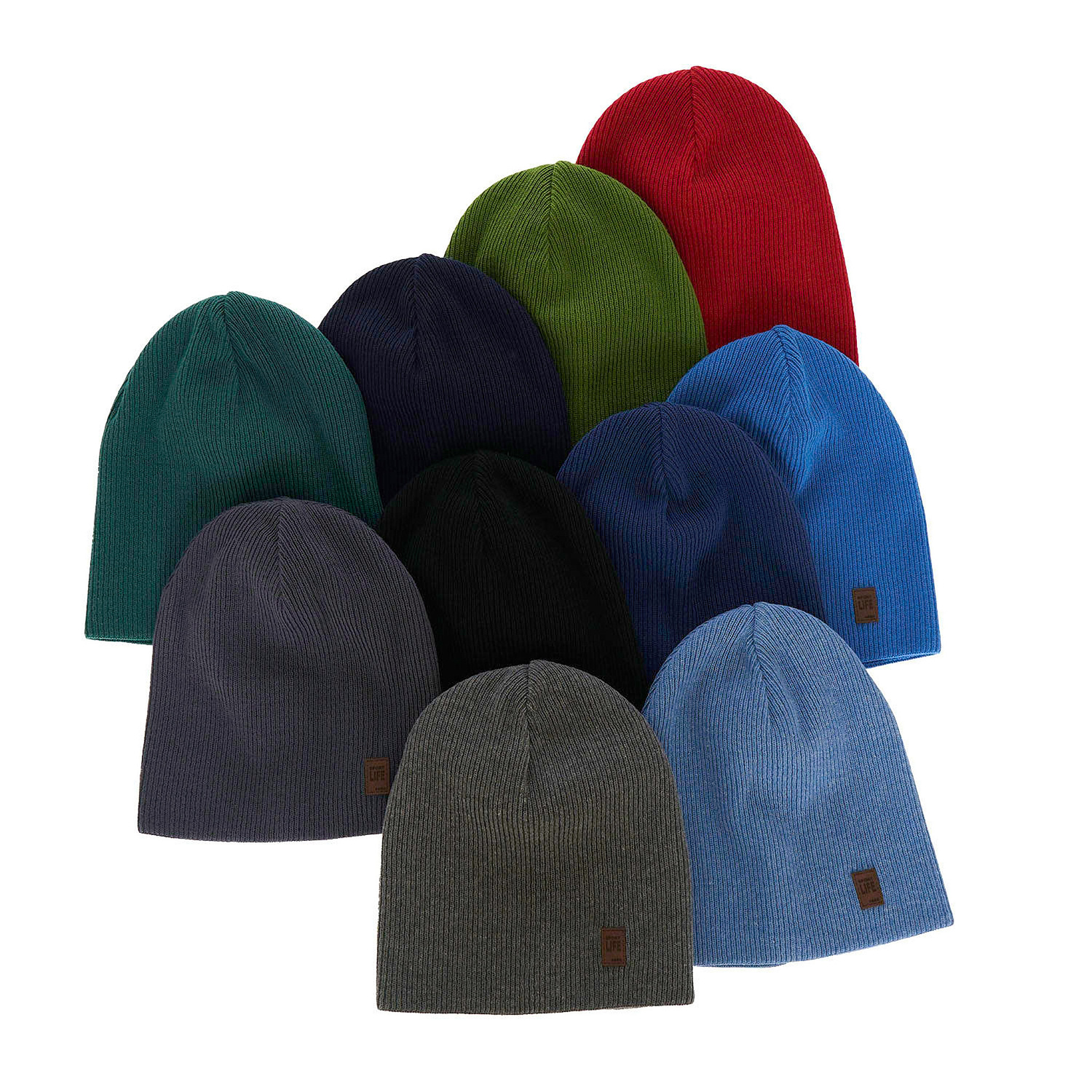 Czapka jesienna, wiosenna dla chłopca, dwuwarstwowa Bonus, z bawełną, czarna