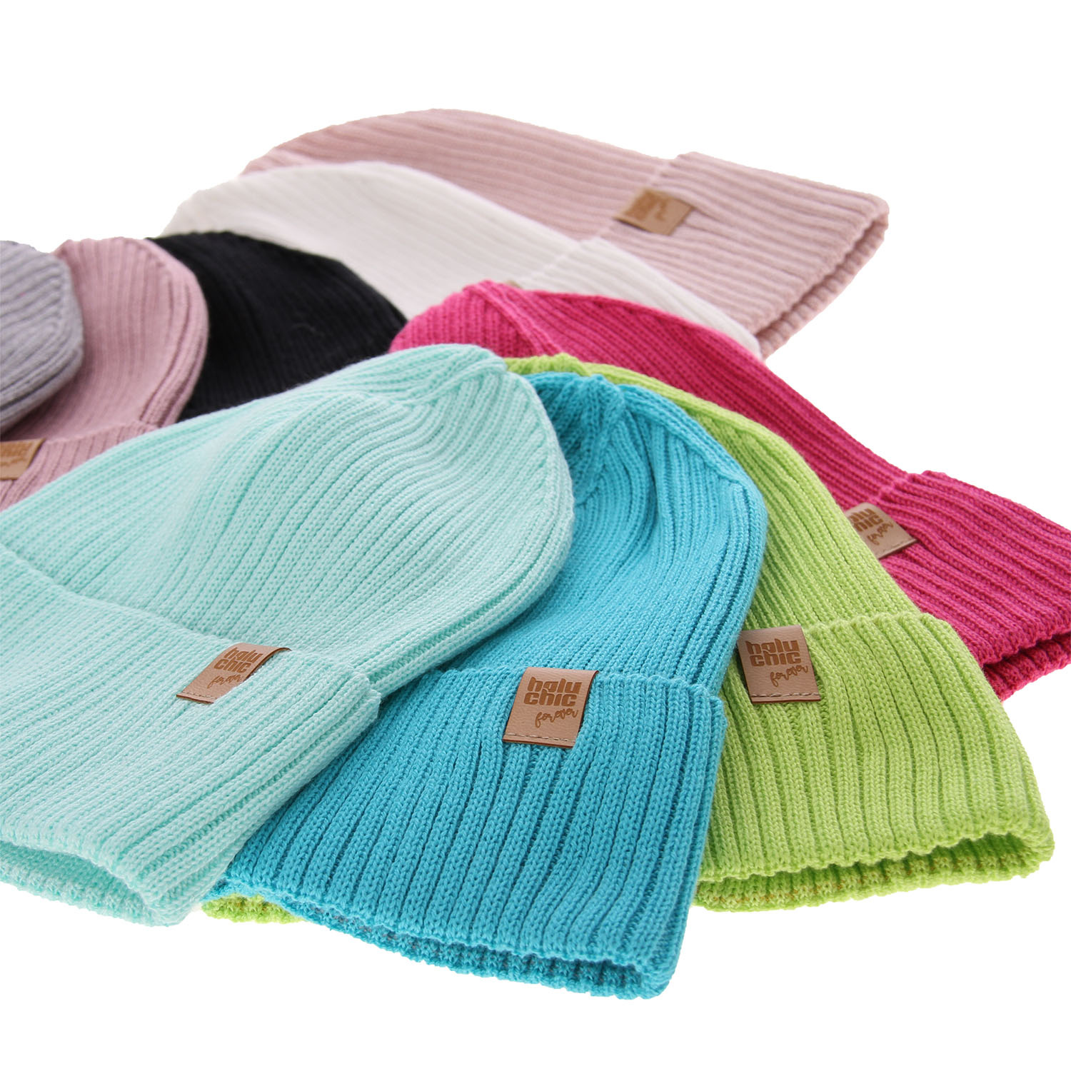 Czapka jesienna, wiosenna dla dziewczynki, z bawełną, kremowa Isumi