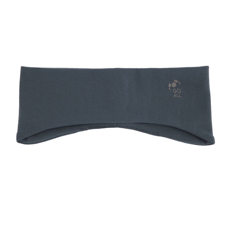 Opaska jesienna, wiosenna dla chłopca, niebieska, bawełniana Nerd