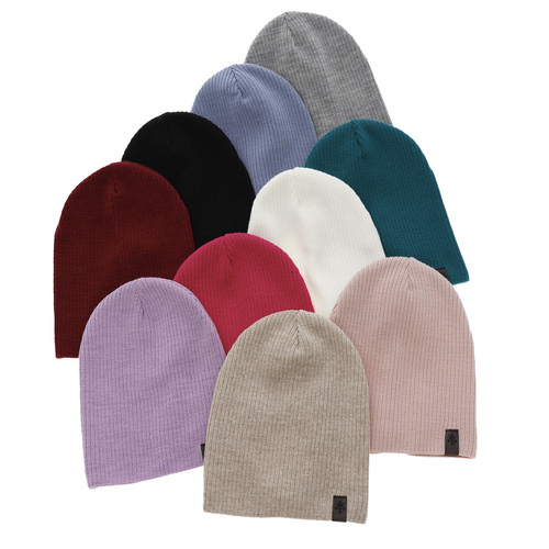 Czapka jesienna, wiosenna damska, bordowa, Merci