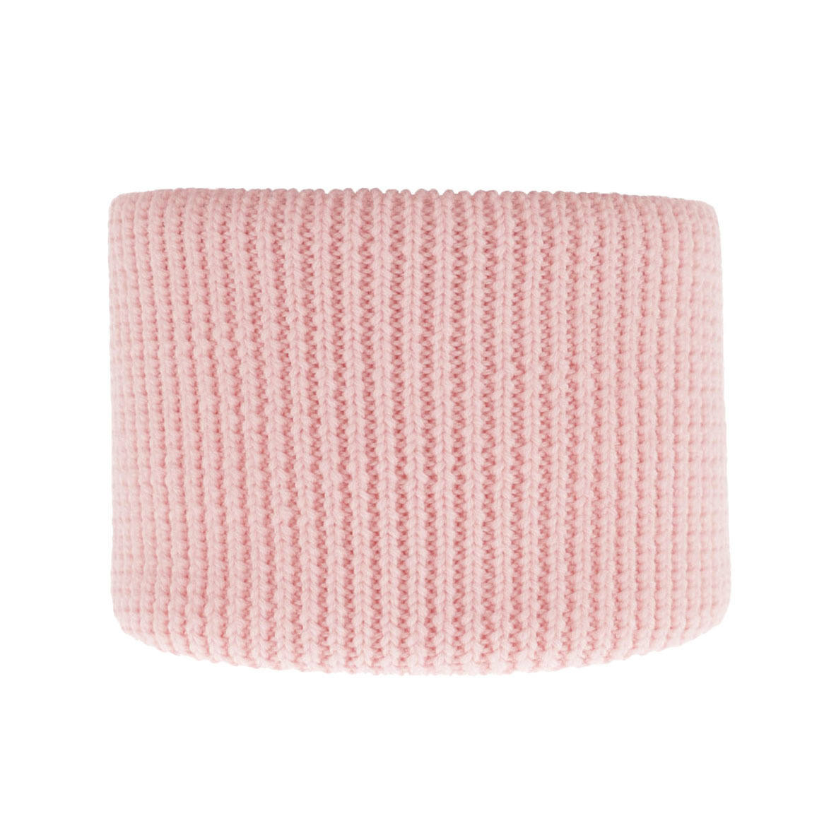 Komin zimowy dziecięcy, różowy, 100% wełniany merino Vanilla