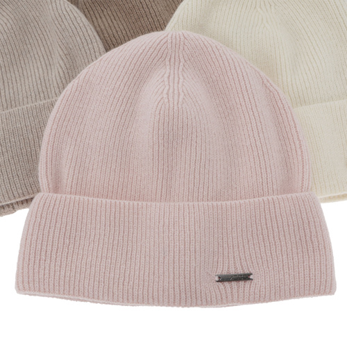 Czapka jesienna, zimowa damska, szmaragdowa, wełna merino z kaszmirem, Sindra