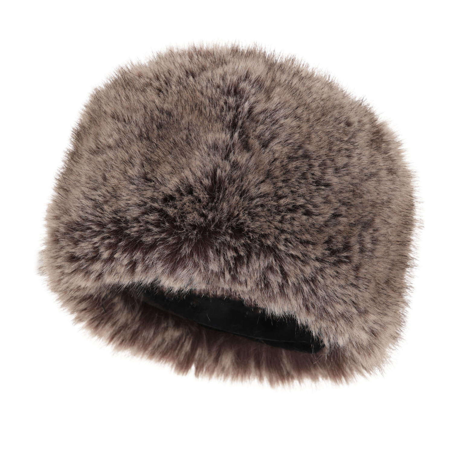 Czapka zimowa damska, beżowa, podszyta polarem z wełny merino, Holly