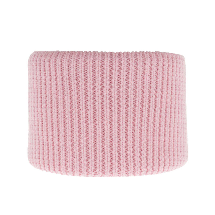 Komin zimowy dziecięcy, różowy, 100% wełniany merino Vanilla